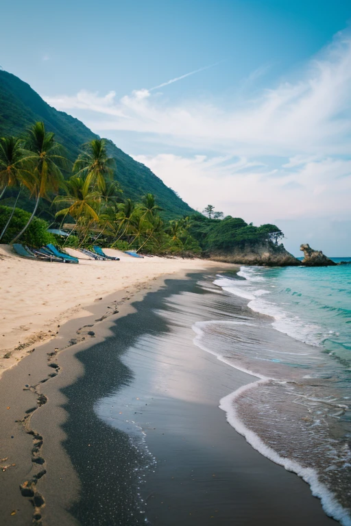 Quiet and beautiful beach