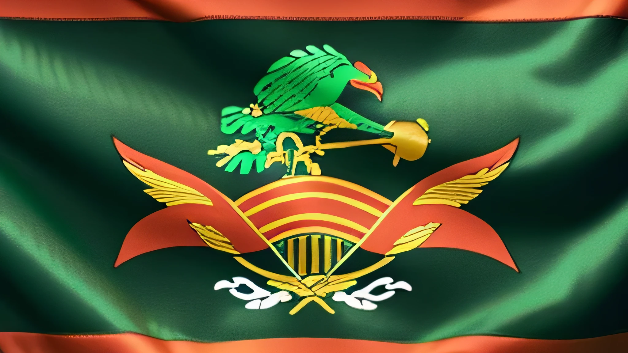 Green　East Asia　Coat of arms　flag