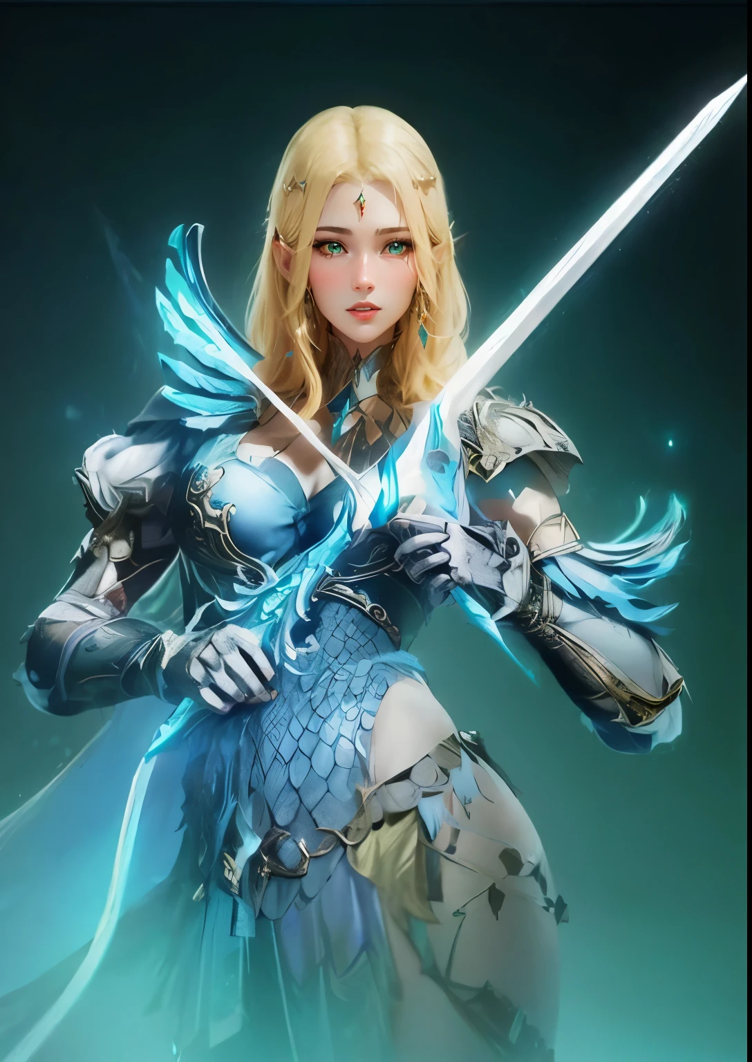 mulher musculosa, Asgard, Valkyrie,Senhora Cavaleiro,Anatomia correta,epic fantasy digital art,obra-prima,8k,Realistic colorful body with high definition resolution, Qulidade Superior,, Epic composition,