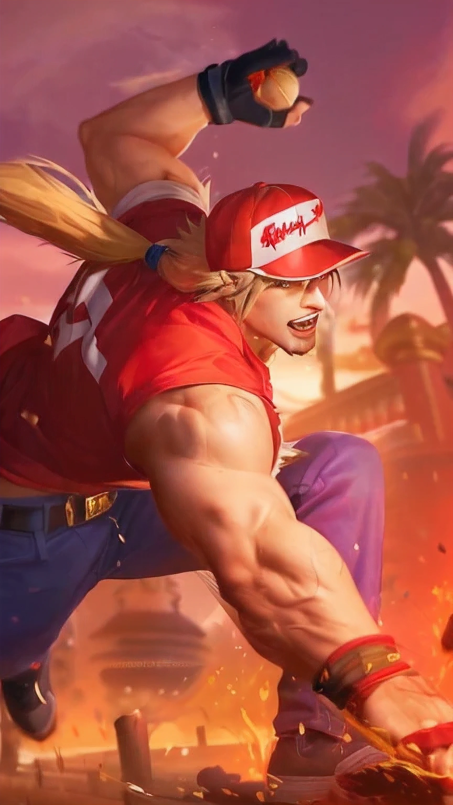 arafed image of a man in a baseball cap and red shirt, splash art, communist draven, sun wukong, wukong, official splash art, bian lian, inspired by Pu Hua, iconic character splash art, character from king of fighters, king of fighters style, thertrevkaiser, kda, inspired by Huang Shen, avatar image