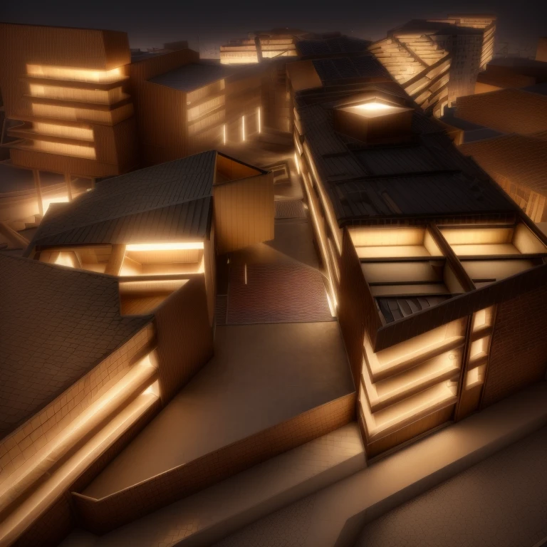 There are many buildings lit up in the dark, 建築rendering, 夜間rendering, Research Facilities, 建築rendering ”, 医療Research Facilities, Conceptual, 建築rendering, Center Model Building, 最終rendering, architectural concept, Conceptual rendering, 複雑な 3D rendering, 複雑な3Drendering, rendering, デジタルrendering, 3Drenderingでも点灯, architectural concepts