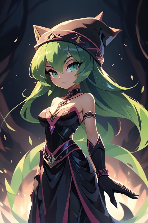 Nome: Seraphina Poderes: Venom handling Skin color: pale, com um tom esverdeado Cor dos olhos: Green Viper Hair: Longo e sedoso, na cor verde musgo, com mechas negras Vestimenta: Um vestido longo e elegante, na cor preta, com detalhes em renda verde venenoso. She wears long gloves up to her elbows, na cor preta. accessories: Um colar com um pingente de serpente verde e braceletes de espinhos negros.
Seraphina is an enigmatic figure with the power to manipulate poison. Your skin is pale, com um tom esverdeado, lembrando folhas venenosas. Your eyes are a viper green, penetrantes e hipnotizantes. Her long, silky hair is moss green in color., com mechas negras que adicionam um toque sombrio ao seu visual. Ela veste um vestido longo e elegante, na cor preta, com detalhes em renda verde venenoso que se assemelham a teias de aranha. The dress has a plunging neckline and a flowing skirt., que se movimenta com graciosidade enquanto ela se move. Seraphina wears long elbow-length gloves, na cor preta, giving an air of mystery and elegance. Ela usa um colar com um pingente de serpente verde, representing his power to manipulate venom and his connection to reptilian creatures. Their bracelets are adorned with black thorns, simbolizando o perigo e a toxicidade de seu poder. Seraphina is a seductive and dangerous figure, capaz de criar e controlar venenos mortais. Its powers can be used for both protection and attack., making her a fearsome opponent. Ela possui um conhecimento profundo das propriedades e efeitos dos venenos, using them with precision and strategy. Its background depicts a dark and enigmatic setting., with poisonous plants and ominous fog, reflecting its toxic and mysterious nature.