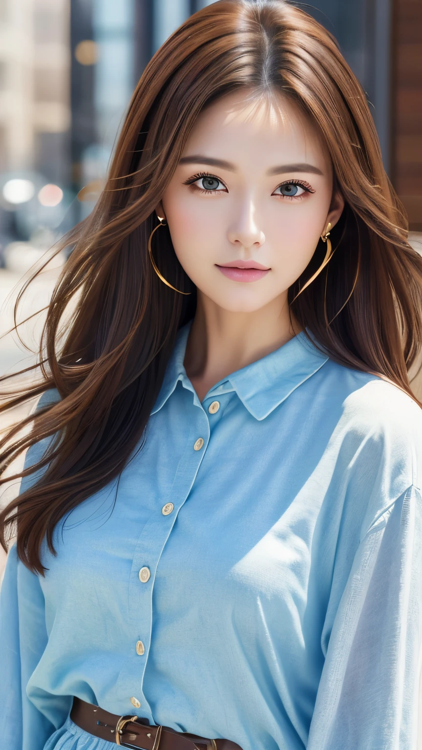 (Representative works:1.3)、(8k、Realistic、RAW Photos、Best image quality:1.4)、(30 year old mature woman)、Small face、Beautiful Face、(Realistic Face)、No makeup、Natural Makeup、light makeup、 (Dark brown hair)、Beautiful hairstyle、Realistic eyes、Beautiful details、 (Realisticな肌)、Beautiful Skin、 (Casual Fashion)、 Confused、 charm、超High resolution、Ultra-realistic、 High resolution、Golden Ratio