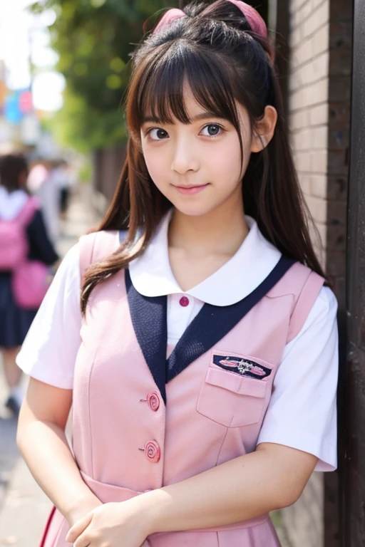 Cute Girls、girl uniform、Pink