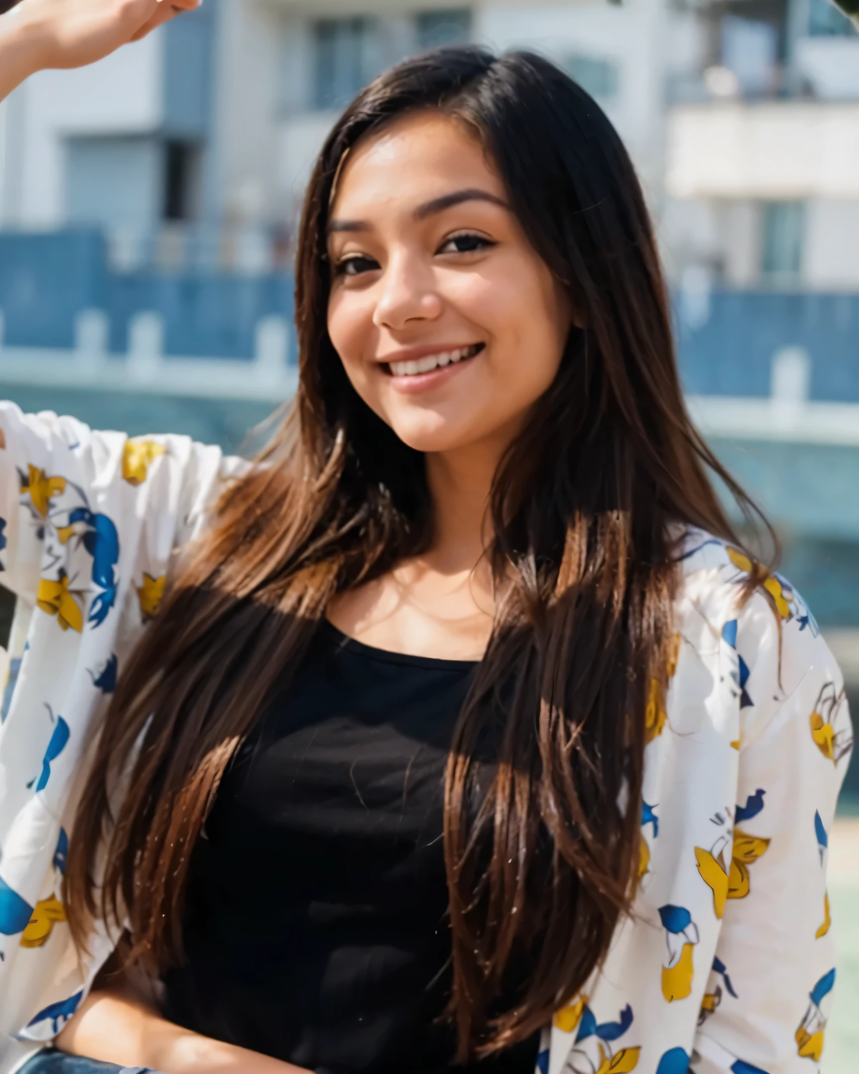 A slightly different version of this photo with a cute smile