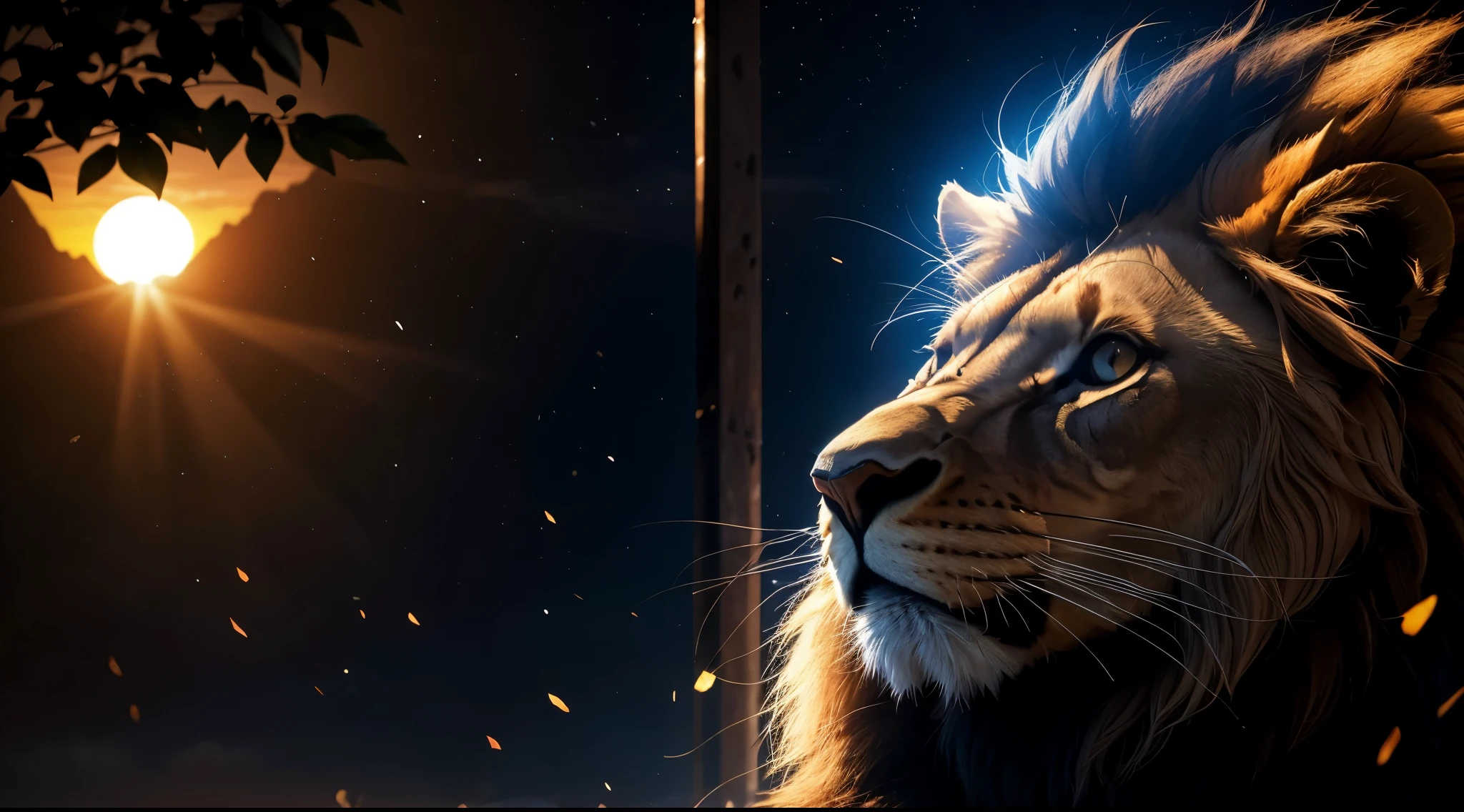 lion, Divine lion, naturais, Natureza, Natureza, Linda, Rendering, Fotorrealista, UltraHigh definition, 4K, texturasdetalhadas, thunder, sombras detalhadas, cores detalhadas, por do sol, sol se pondo, sunset, Natureza Linda, Grande Divino, por do sol, contraste detalhado, Contraste realista, high resolution, cores detalhadas, fogo, eletricidade, divina criatura, 8k, Realista detalhado, 16K, 8k, High definition, contraste detalhado, Contraste realista, high resolution, cores detalhadas, fogo, eletricidade, divina criatura, 8k, Realista detalhado, elegante,