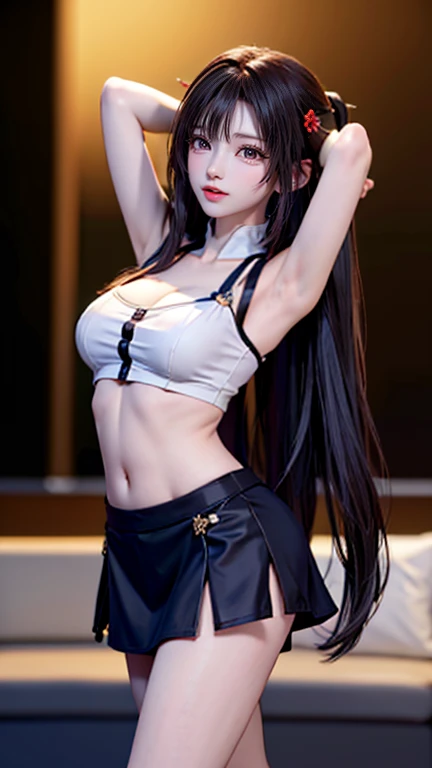 (((Bunny Girl Hair Band)))、(((Twin-tailed)))、(((Hair that flutters in the wind)))、Photorealsitic、超A high resolution、Convoluted、ultra-detailliert、(dent in the skin)、Cute、Feminine、Detailed body、Medium chest、(A detailed face: 1.1)、(Outline of the iris)、(Hydrocore Lens)、(perfect  eyes)、4K、Beautiful fece、(​masterpiece: 1.2)、(top-quality:1.2)、Multiple beautiful women、wide-hips、slenderbody、doress、ふしだらな、Pose Seductive、stripper、In a club、Dancing、Black theme、crouching down、(((Open your crotch)))、Optimal ratio of 4 fingers to 1 thumb、actionpose