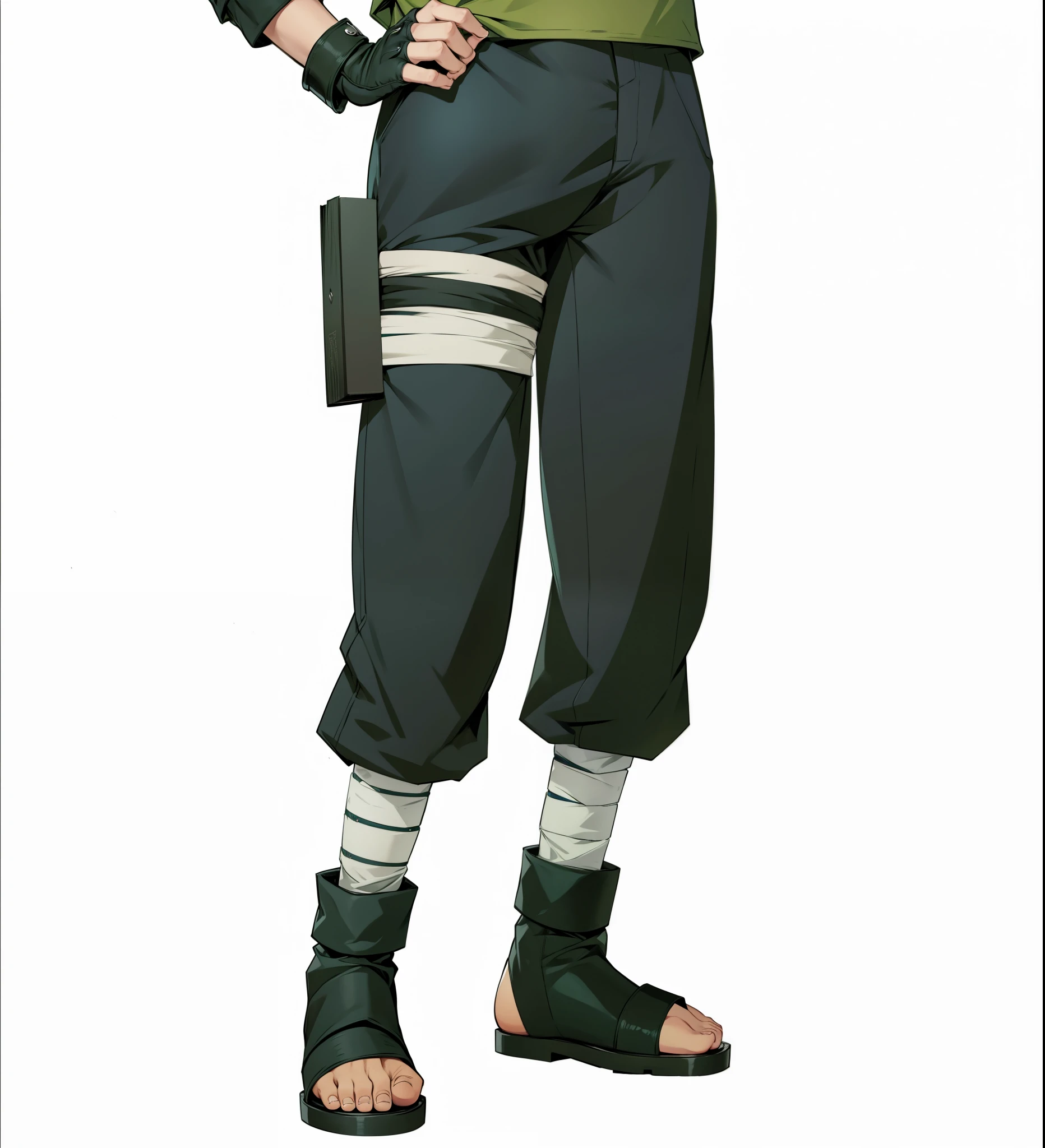 Kakashi Hatake, extremamente realista, muito lindo, colete verde, cabelo branco prateado, segurando um livro aberto, livro capa verde, mascara no rosto, mascara azul
