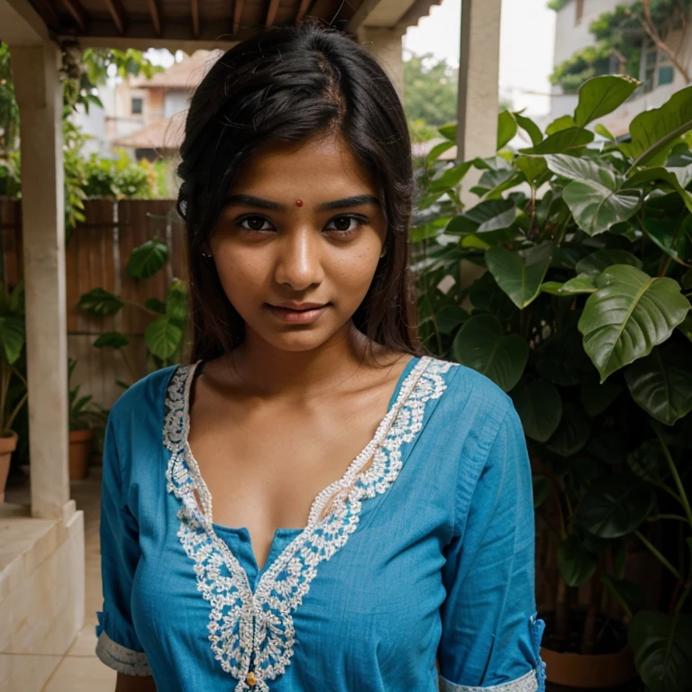 20 years old cute indian girl with bright skin 