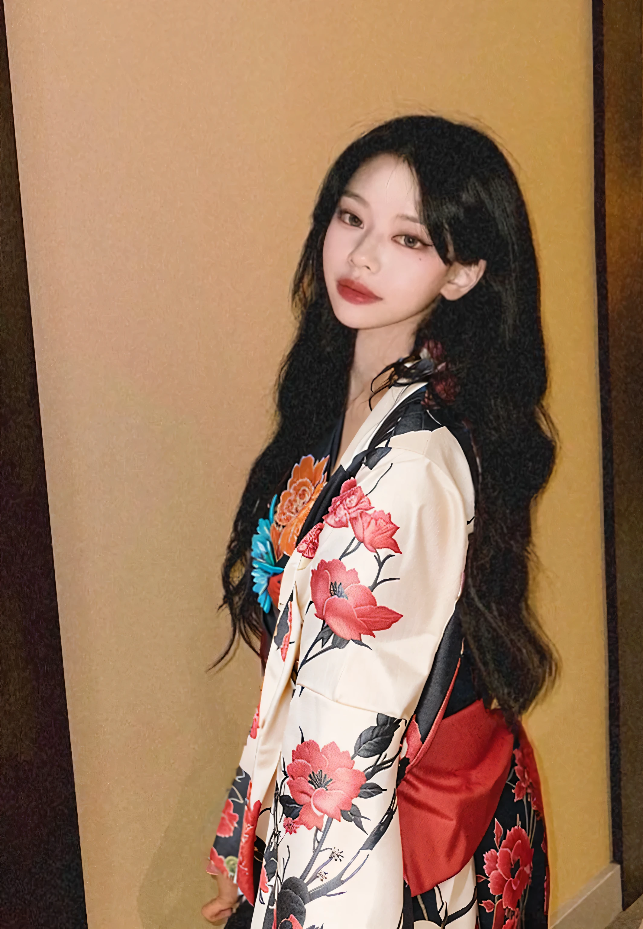 black kimono