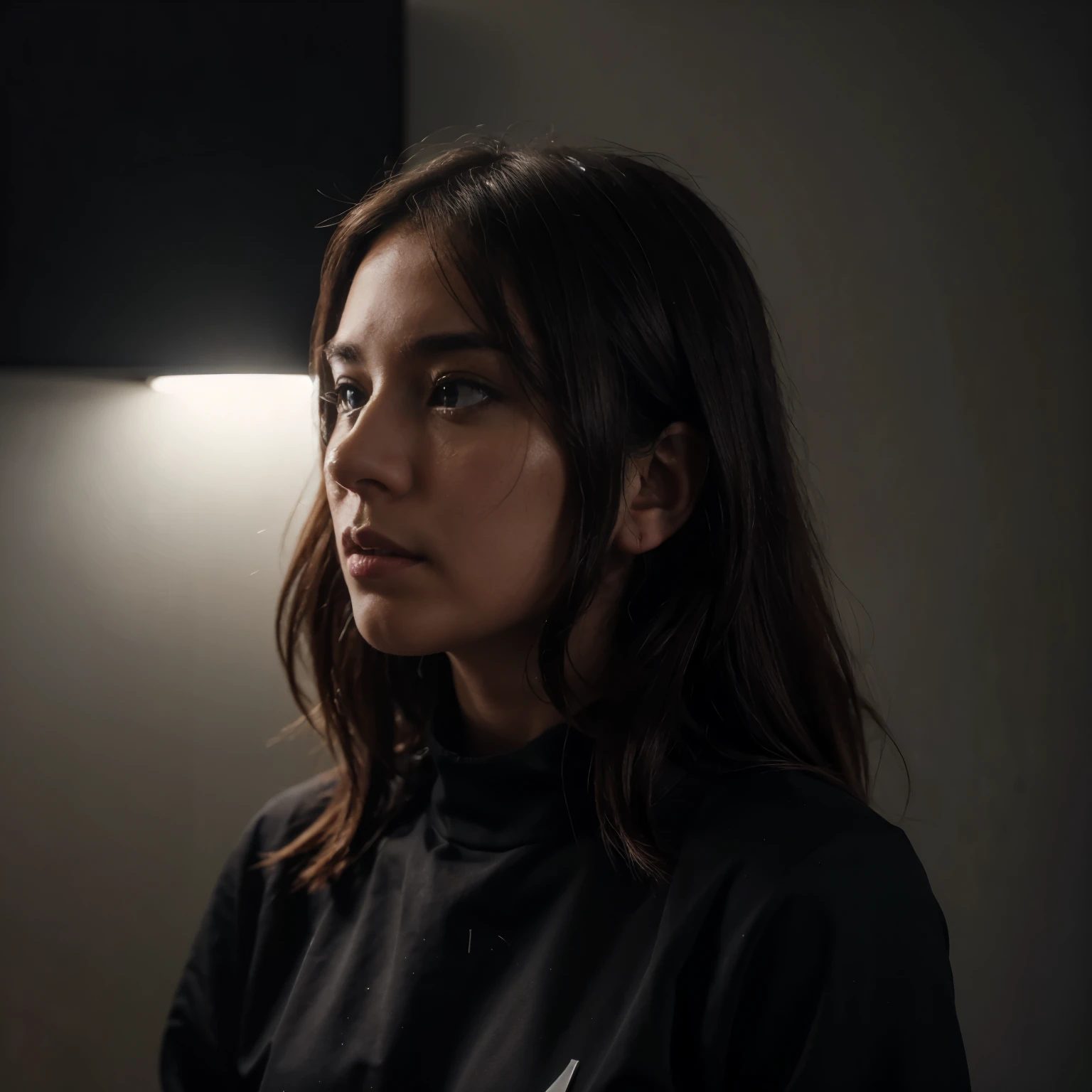 Create a photo for a dark profile on tiktok about motivation