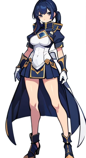 (((Best Quality))) , ((full body)), female, reference sheet, solo, (white background), gloves, Knights of the Zodiac girl,