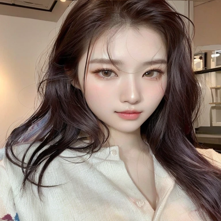 un primer plano de una mujer con el pelo largo y una camisa blanca, hermosa mujer surcoreana, jinyoung shin, shaxi, heonhwa choe, jaeyeon nam, hermosa joven coreana, Xintong Chen, hermosa joven coreana, Wenfei Ye, Yanjun Chengt, sakimichan, ulzzang, pale and light skin!!, muchacha coreana, sana
