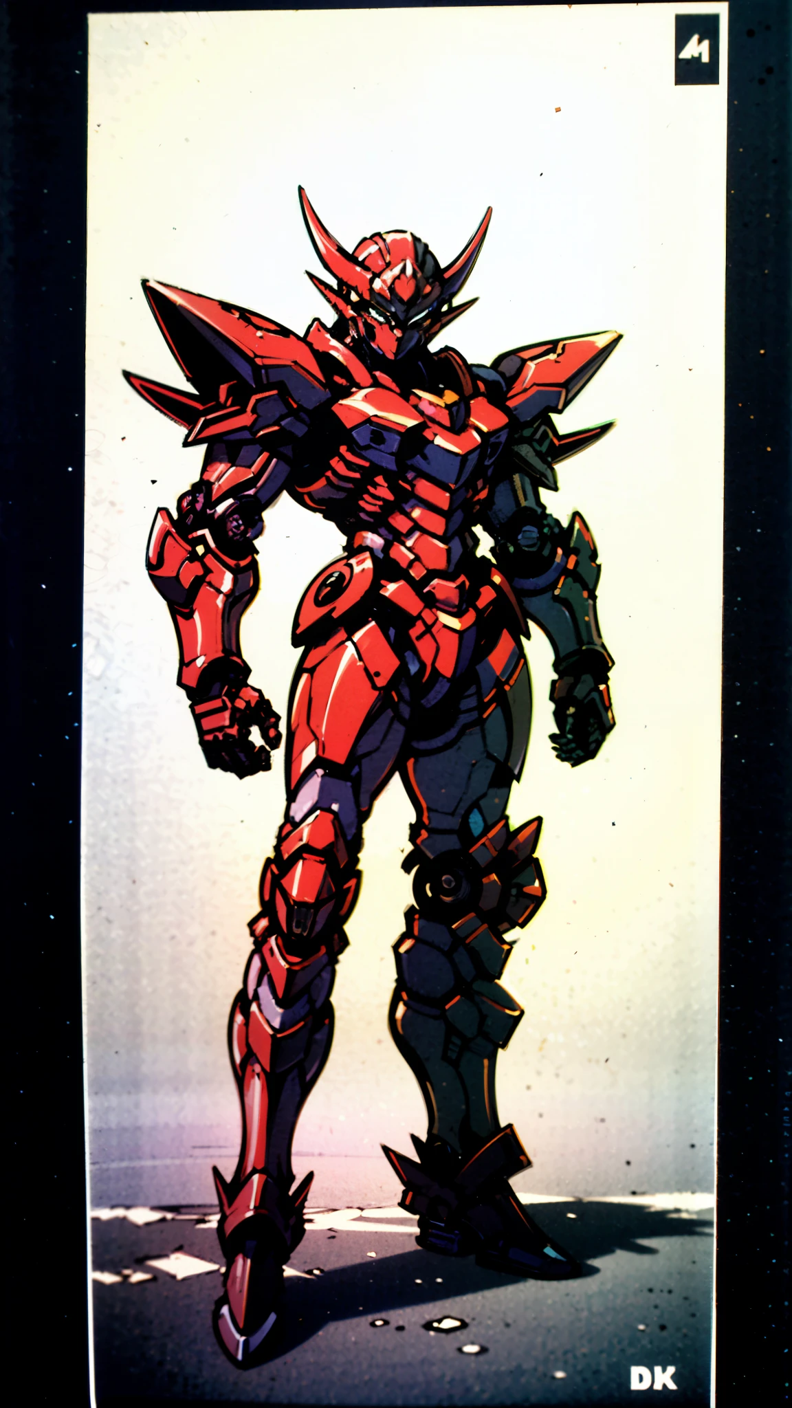 A man wearing a full-face helmet, a fantasy-style biotech armored combat suit, green eyes, (a composite layered chest armor), fully enclosed shoulder guards, matching arm and leg guards, the belt is adorned with dragon claw grasping orbs, (primarily black with red accents), the design balances heavy with agility, a high-tech bio-mecha armor, (Dynastinae concept Armor, stand on the top of a skyscraper in a futuristic sci-fi city), this character embodies a finely crafted fantasy-surreal style armored hero in anime style, exquisite and mature manga art style, (element, plasma, energy, the armor glows), ((male:1.5)), metallic, real texture material, dramatic, high definition, best quality, highres, ultra-detailed, ultra-fine painting, extremely delicate, professional, perfect body proportions, golden ratio, anatomically correct, symmetrical face, extremely detailed eyes and face, high quality eyes, creativity, RAW photo, UHD, 32k, Natural light, cinematic lighting, masterpiece-anatomy-perfect, masterpiece:1.5