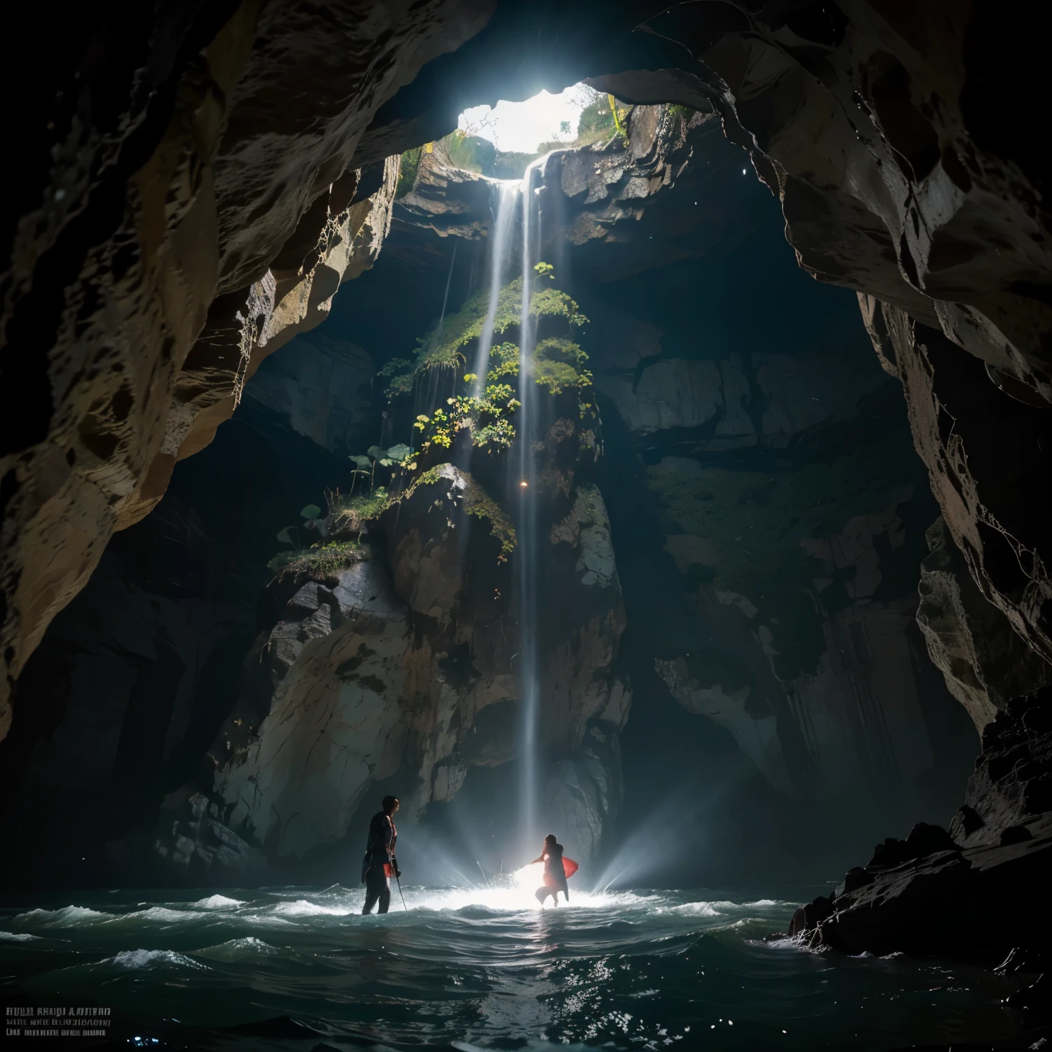 Deep in the ocean, There lived a superhero with his dog. One day, los dos se aventuraron a buscar tesoros en la profundidad, llevando consigo solamente una linterna. After hours of exploring, They found a mysterious cave and decided to stop there to rest, but they ended up falling asleep.
De repente, They were woken up by a rotten smell coming from the bottom of the cave.. They decided to go into the depths to explore what was causing that unpleasant aroma..
Mientras avanzaban por la oscura caverna, The flashlight illuminated strange and sinister figures that seemed to move around him.. The superhero's dog began to growl restlessly, advirtiendo de un peligro cercano. De repente, escucharon murmullos y susurros provenientes de las sombras.
Aterrorizados, The superhero and his dog decided to go back and get out of the cave as quickly as possible. Una vez afuera, prometieron no volver a explorar aquella cueva maldita.
And so, The superhero and his faithful dog continued their search for treasures in the ocean, aprendiendo que a veces es mejor dejar en paz lo que yace en las profundidades