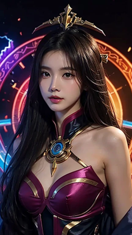 Luo Yi's skin Oracle of Sol in mobile legends