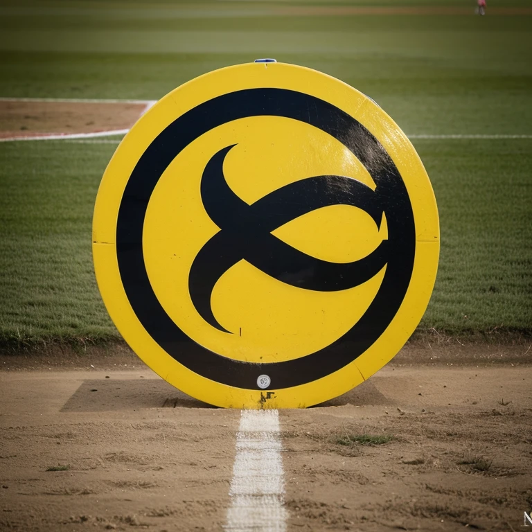 Un logo de un equipo de futbol amarillo