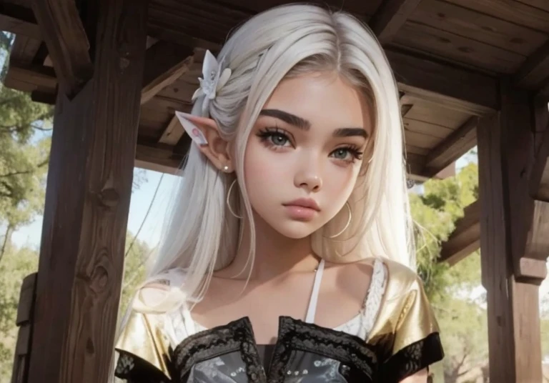 Madison Beer, adulr face