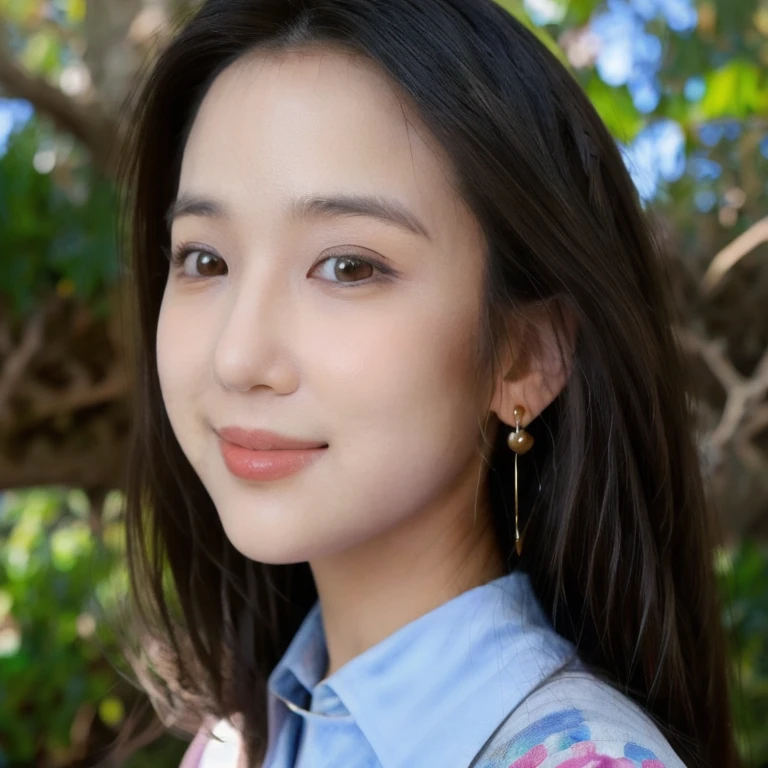 (realistic、masterpiece、Best Quality、8K、highres、high resolution:1.3)、1 girl、pale white skin、looking at viewers、super fine face and eyes、upper body、