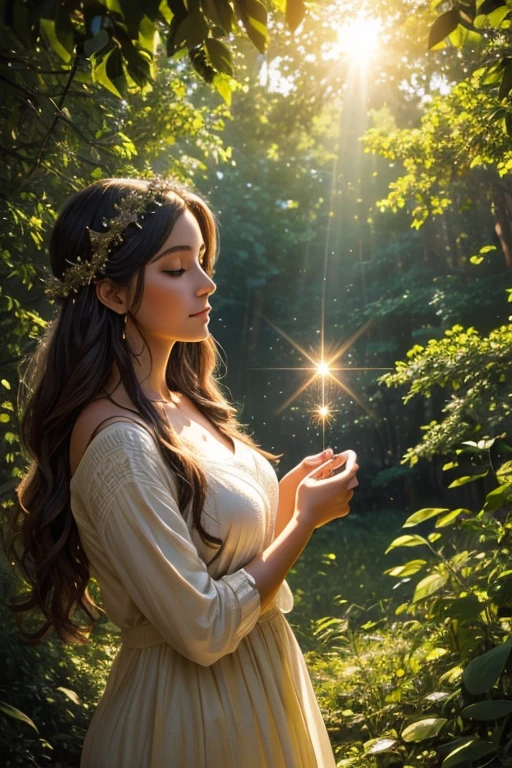 Mother Earth alive, being, gorgeous light, twinkle, sparkle, shine