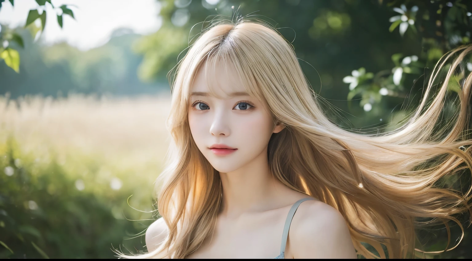 (huge 、underwear)、(highest quality,masterpiece:1.3,超A high resolution,),(Ultra-detailed,Caustics),(Photorealistic:1.4,RAW shooting,)Ultra-Realistic Capture,Very detailed,High resolution 16K for human skin、 The skin texture is natural、、The skin looks healthy、The color is also uniform.、 Use natural light and color,One Woman,Japanese,,cute,Blonde,Middle Hair,(Depth of written boundary、chromatic aberration、、Wide range of lighting、Natural Shading、)、(Hair swaying in the wind:1.2)、