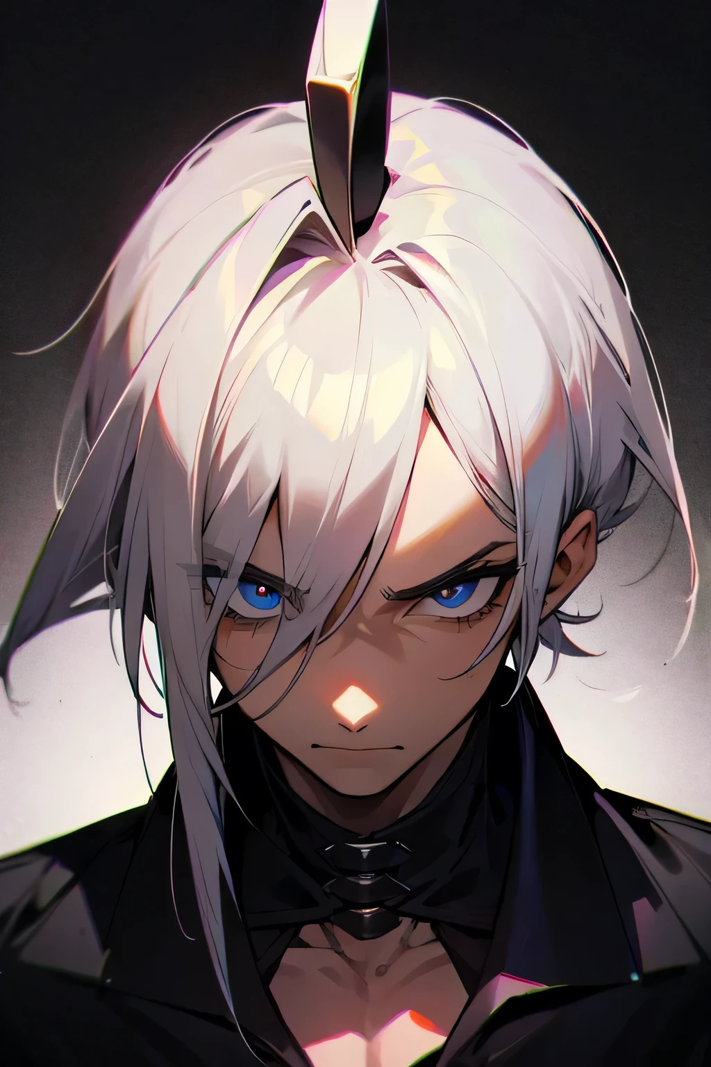 Detetive homem com cabelo preto 