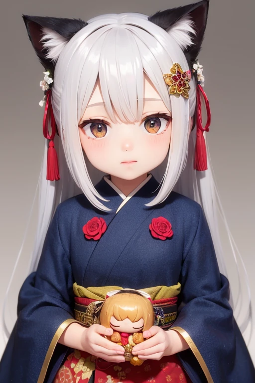 Oiran, Oiran, Big head, Cat ear doll, Nendoroid