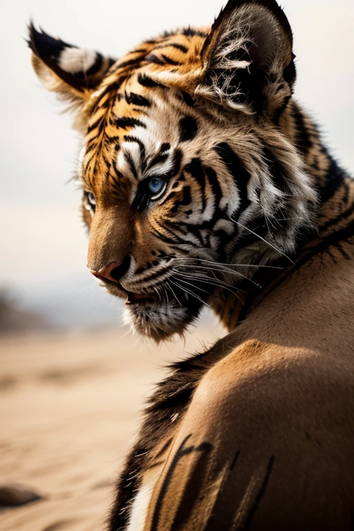 1boy,animal_ears,bara,black_shirt,blue_eyes,claws,furry,furry_male,highres,looking_at_viewer,male_focus,muscular,muscular_male,open_mouth,profile,scar,scar_across_eye,scar_on_cheek,scar_on_face,smile,tiger_boy,tiger_ears,tiger_stripes,upper_body,white_background, best quality, masterpiece, nai3