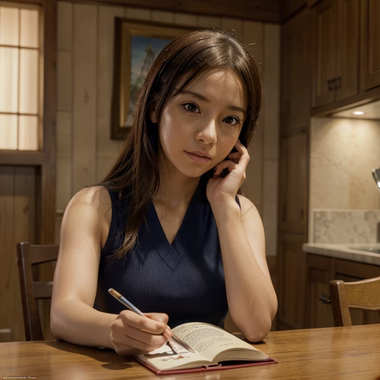 (best quality,highres,masterpiece:1.2),ultra-detailed,(realistic,photorealistic,photo-realistic:1.37),anime characters sitting around a table, enjoying food and drinks,popular isekai anime, anime food, isekai, TV anime still, today's featured anime still, anime still, slice-of-life anime, film-like anime shikishi, anime still image, key art in anime, anime still, intelligent companion anime, official anime still from "Life in a Different World from the Maze"