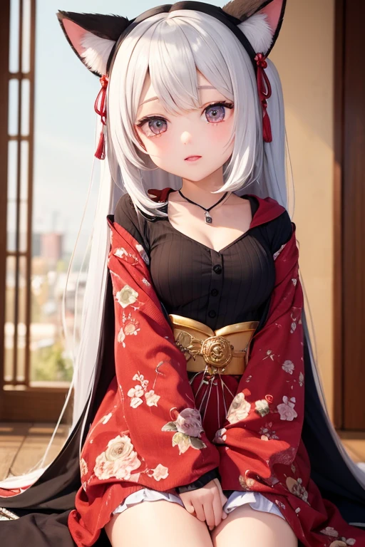 Oiran, Very big head, Oiran, Very big head, Cat ear doll, Nendoroid