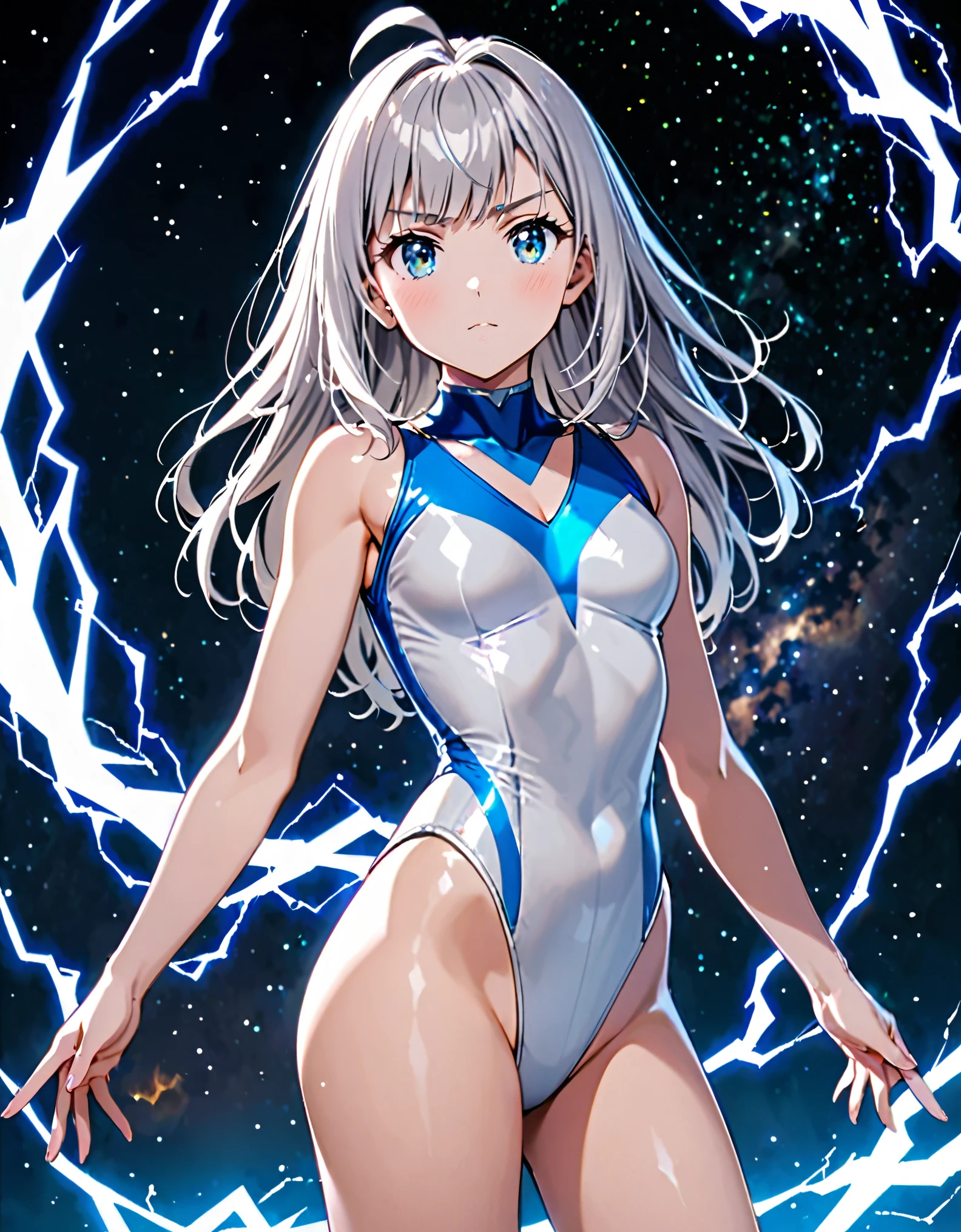 space backdrop, electricity