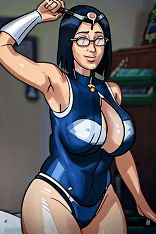 obra de arte, absurdos, Hinata\(boruto\), 1 garota, Sozinho,mulher madura, (Vestindo uma armadura dourada brilhante: 1.4), (Armadura de Saint Seiya: 1.4), perfect composition, detalhado lips, peito gigante, rosto bonito, body proportion, cabelo curto, olhos roxos, olhar suave, Super realista, detalhado, photoshoot, rosto e corpo realistas, (peito gigantes: 1.1), curved, tiro de vaqueiro, Ombros nus, Sorriso Sedutor, dentro, Boate