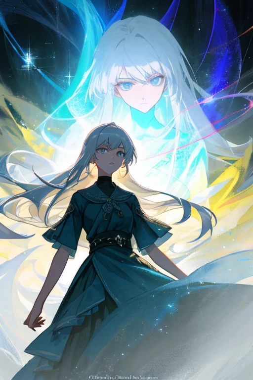 National Foundation, In a mysterious and fascinating realm, A thick fog covered the scene, As if something profound is hidden. author:alex1shved Amidst this fog, A figure appears, A young girl with flowing silver hair and eyes that sparkle with an extraordinary light. This photo captures her delicate yet powerful temperament, Her ethereal beauty contrasts with the darkness around her. The misty atmosphere adds to the mysterious and dreamlike quality of the artwork., It feels surreal. This painting, Skilled Execution, Display intricate details and vivid colors,Bring the scene to life. It invites us to delve into the fascinating world of this anime, Memories are shrouded in layers of uncertainty, Wait to unravel
