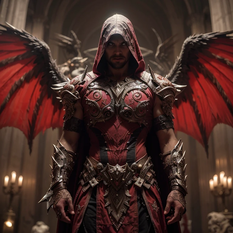 (best quality,4k,8k,highres,masterpiece:1.2),ultra-detailed,realistic:1.37,epic art,colorful scary angel,(Apterus:1.5),oil painting,angry eyes,dark wings,vibrant colors,mysterious background,heavenly atmosphere,glowing halo,intense emotions,expressive brushstrokes,haunting presence,ethereal beauty,foreboding shadows,ominous lighting,dramatic composition,demonic features,sharp and detailed feathers,distinctive textures,contrast between light and dark,awe-inspiring,otherworldly,divine,fantasy theme,mythological creature,impressive wingspan,dynamic pose,ominous clouds,fallen angel,intricate details,captivating,unforgettable,visually stunning