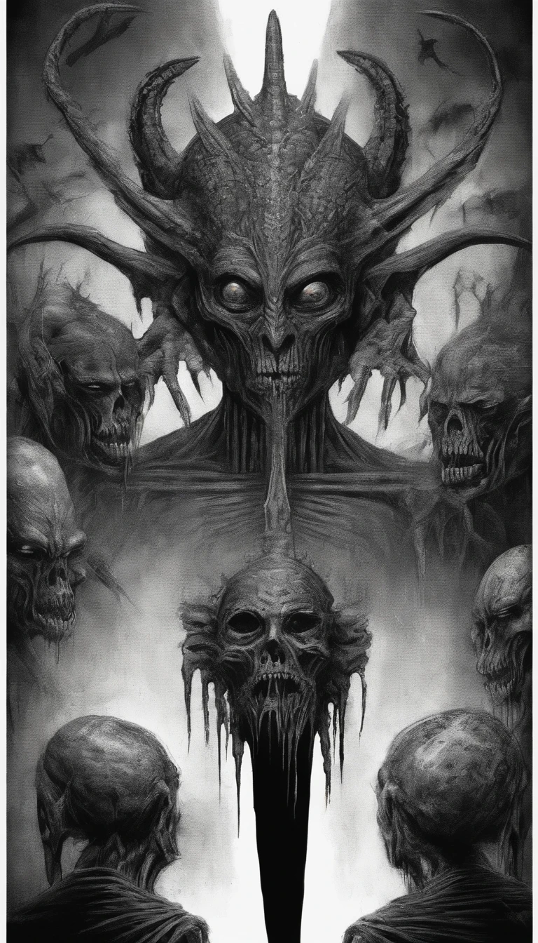 Dark and creepy aliens using humans for ritual sacrifices