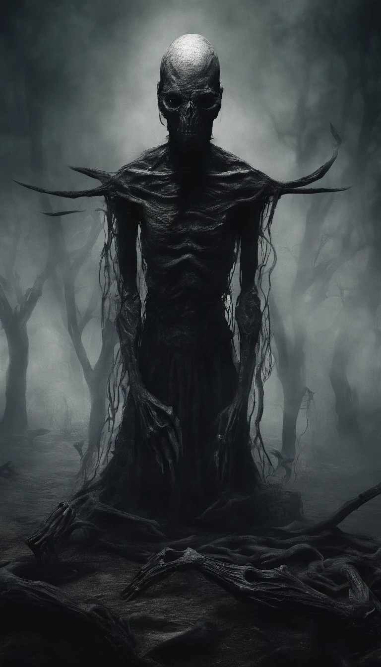 Dark and creepy aliens using humans for ritual sacrifices