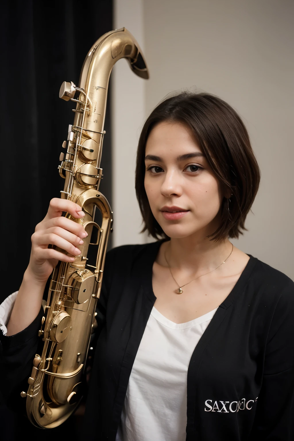 Logo de saxofonista SAICO
