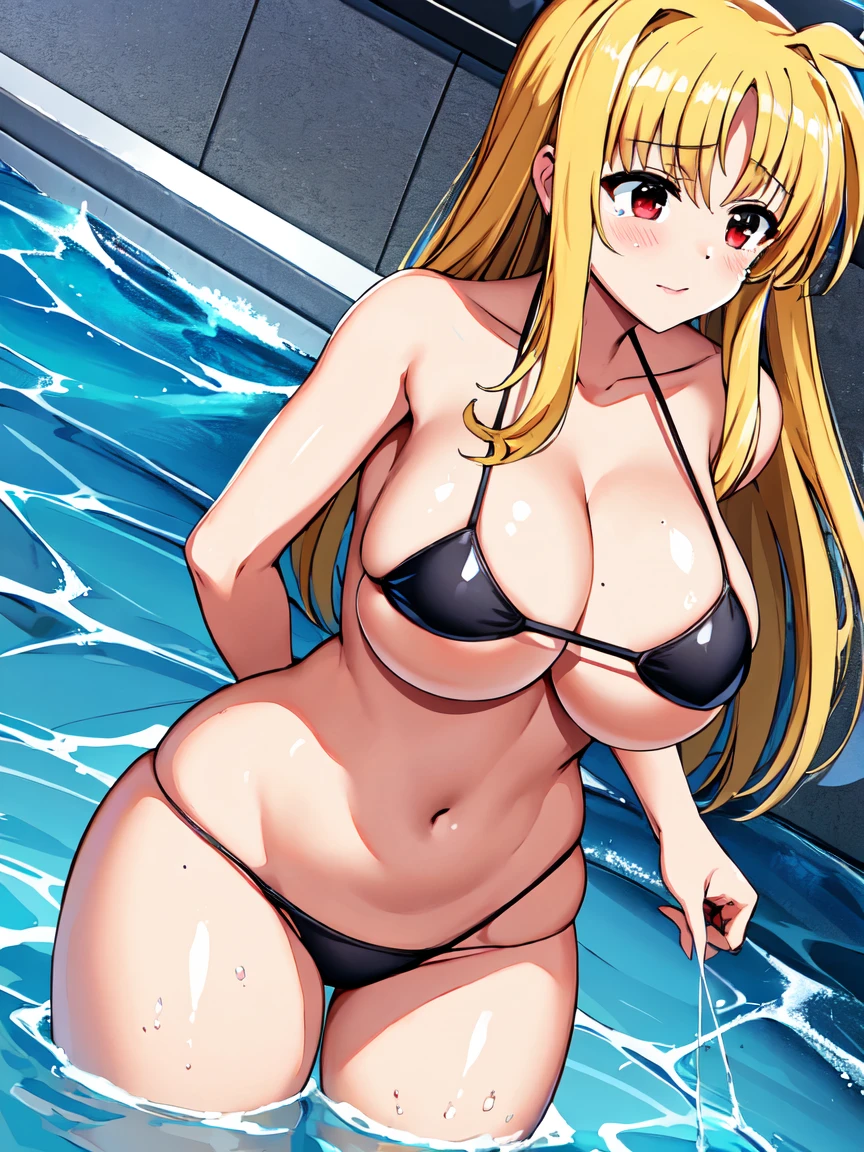 masterpiece,top-quality,fate testarossa harlaown,heroine of magical girl lyrical Nanoha,1girl,solo,blond hair,long hair,straight hair,outside splash hair,red eyes,beauty,very huge breasts,narrow waist,bust size is 120cm over,crying,sexy,soaked,seductive anime girl, oppai, biomechanical oppai,oppai proportions,Both hands are tied behind their backs and restrained,show oppai,put both hands behind her back,too much exposure swimsuit,micro bikini,swimsuit only,too much exposure swimsuit,micro bikini,swimsuit only,bust size is 120cm over,bust size is 120cm over,too much exposure swimsuit,micro bikini,swimsuit only,Both hands are tied behind their backs and restrained,show oppai,put both hands behind her back,show oppai,put both hands behind her backvery huge breasts,very huge breasts,bust size is 120cm over,too much exposure swimsuit,micro bikini,swimsuit only,Both hands are tied behind their backs and restrained,show oppai,very huge breasts,bust size is 120cm over,too much exposure swimsuit,micro bikini,swimsuit only,Both hands are tied behind their backs and restrained,show oppai,very huge breasts,where water collects,let your hair down,let your hair down,let your hair down,very huge breasts,bust size is 120cm over,too much exposure swimsuit,micro bikini,swimsuit only,Both hands are tied behind their backs and restrained,show oppai,very huge breasts,bust size is 120cm over,too much exposure swimsuit,micro bikini,swimsuit only,Both hands are tied behind their backs and restrained,show oppai,very huge breasts,bust size is 120cm over,too much exposure swimsuit,micro bikini,swimsuit only,Both hands are tied behind their backs and restrained,show oppai,No ribbon,No ribbon,No ribbon,No ribbon,No ribbon,No ribbon,No ribbon,No ribbon,No ribbon,don't tie her hair,don't tie her hair,don't tie her hair,don't tie her hair