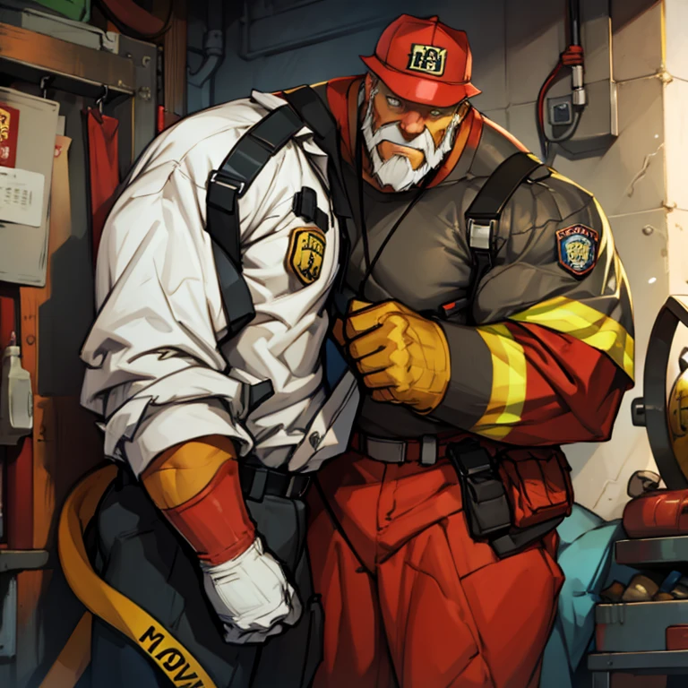 Old men, fireman