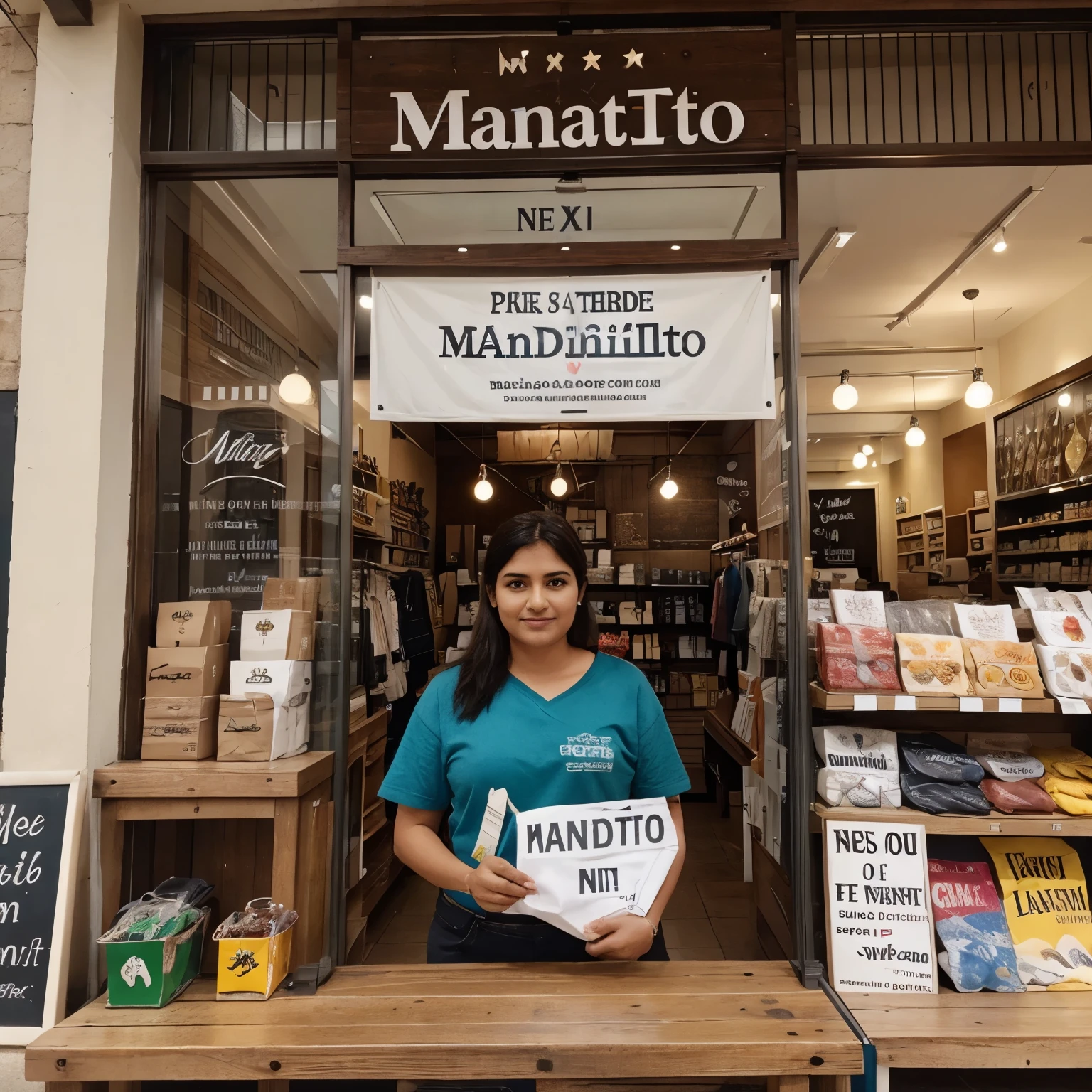 Could you create a representative slogan for a store that says mandadito but only the pure slogan without person or nd pure slogan