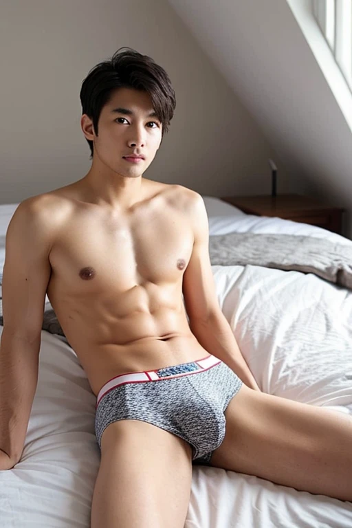 male Age 29 underwear bed