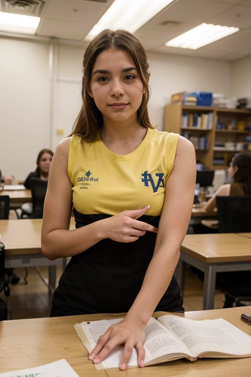 Un medico trabajando en la universidad de villarreal