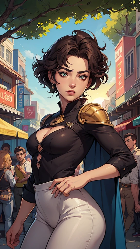Characterstyle Cartoon style digital illustration female GTA style in cartoon style Digital art style illustration Cartoon image of a woman .Ilustra??o estilo desenho animado, estilo de arte dos desenhos animados, Ella Purnel lestilo Cartoon style digital illustration artgerm style cartoon art style, digital illustration style, design de personagens altamente detalhado, arte digital detalhada coragem, Forest fan art, Design de personagens de retrato, beautiful digital illustration, retrato de alta qualidade, Arte em quadrinhos, mulher jovem cabelo com transas lindas . Beautiful lined eyes Medium large bust and wonderful sexy clothes. image expression of sexual desire from the waist to the illustration Ella Purnellstyle Cartoon style digital illustration artgermstyle style Cartoon style digital illustration GTA stylehair_sobre_um_olho, loiro_cabelo, Azul_olhos, retrato, Sozinho, (corpo todo:0.6), olhando pra cima, fundo detalhado, rosto detalhado, (bronzepunkai, tema bronze:1.1), gladiador, triunfante, teasing expression, yellow gladiador armor, torresmos, arena em segundo plano, Sangue, luz do sol, legendary gladiadorial atmosphere,, waterpark, tenda do mercado, building, provador, natural, salutation, Terra, Floresta de bambuPersonagem Yvonne Strahovski omagem de desenho animado de uma mulher .Ilustra??o estilo desenho animado, estilo de arte dos desenhos animados, estilo de arte dos desenhos animados, digital illustration style, design de personagens altamente detalhado, arte digital detalhada fofa, City fan art, Design de personagens de retrato, beautiful digital illustration, retrato de alta qualidade, Arte em Personagem Yvonne Strahovski omagem de desenho animado de uma mulher .Ilustra??o estilo desenho animado, estilo de arte dos desenhos animados, estilo de arte dos desenhos animados, digital illustration style, design de personagens altamente detalhado, arte digital detalhada fofa, City fan art,