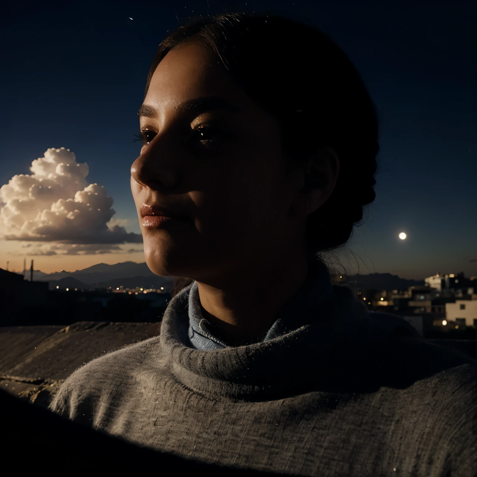 Luna llena realismo