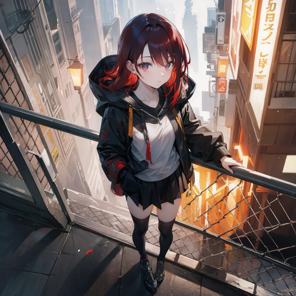 hair(red:1.4)