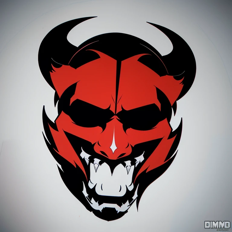 Logotipo para un club de drift llamado demon boys