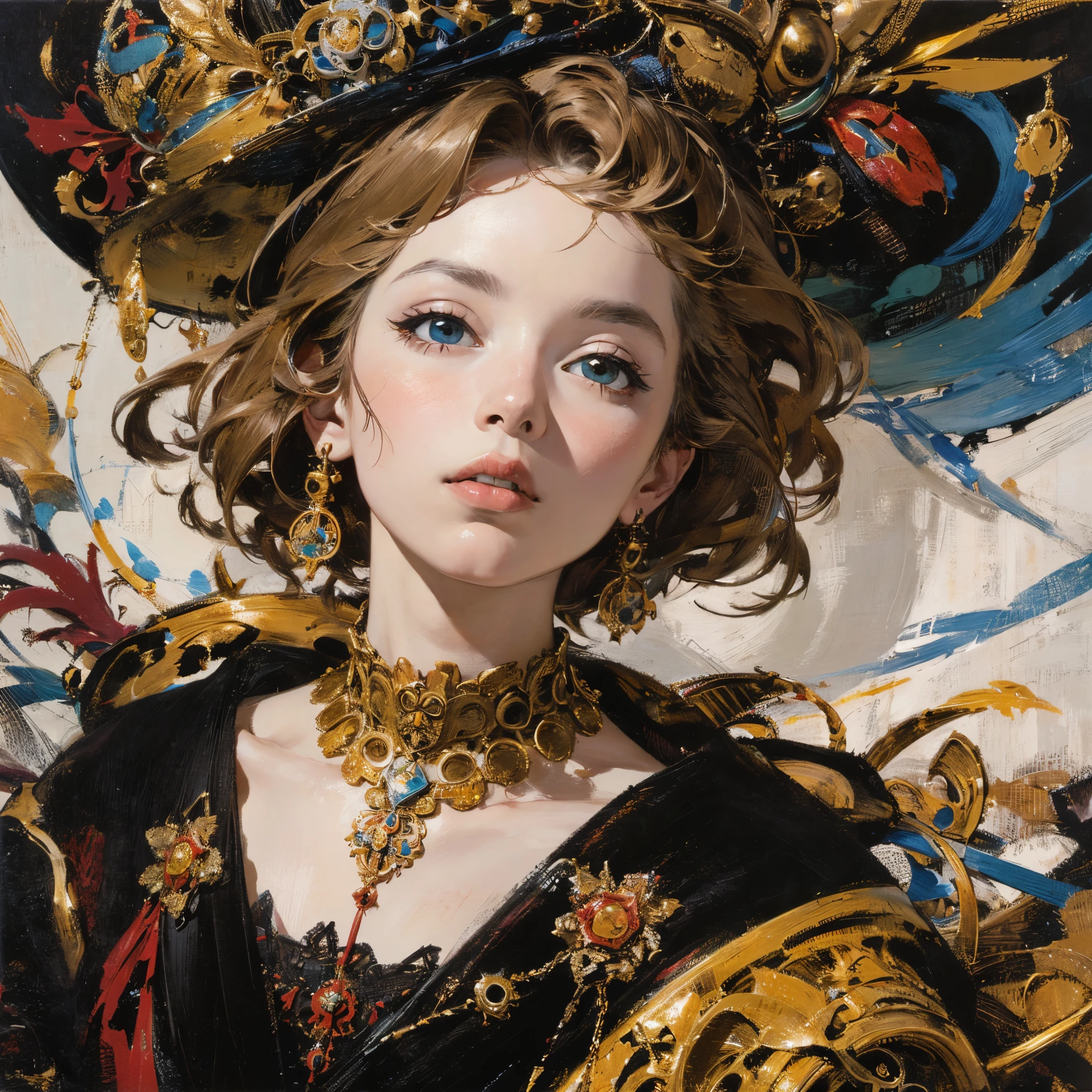 (((Official Art, unity 8k wallpaper, Very detailed, beautifully、aesthetic, masterpiece, highest quality))), (zenTangle, Mandala, Tangle, enTangle), (Fractal Art:1.3) , (((One perfect girl))), (Very detailedな裸), Dynamic Angle, Cowboy Shot, The most beautiful form of chaos, elegant, Brutal Designer, Bright colors, Romanticism, By James Jean, Robbie Dowie Anton, Ross Tran, Francis Bacon, Michael Mraz, Petra Cortright, Gerhard Richter,Ashley Wood, Ecstasy