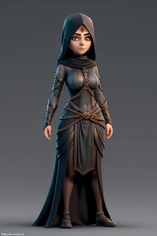Elden ring, Mujer, burqa, simetria, pose v
