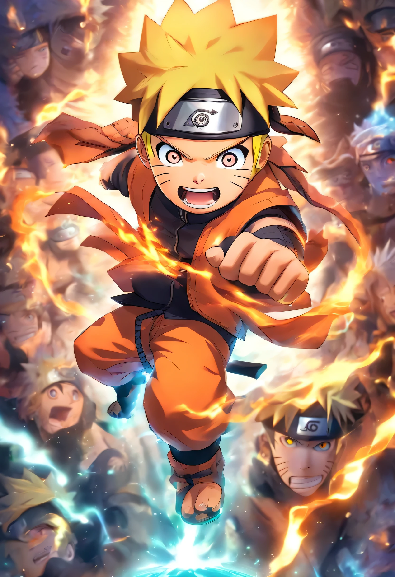 naruto chibi, rtx, octano, irreal
