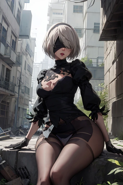 Nier:Automatic 2B、Normal size breasts、A large amount of love juice flows out、Squirting、Nipple Rings、Photorealistic Stick、Standing in the city、Realistic vagina、The box is tied with rope,,,,,,,,,,,,,,,,,,,,,,,,,,,,,、Please insert your big penis、Realistic vagina、Ahegao、Expressions when orgasm is reached、Blindfolded with black cloth、Modification of private areas is prohibited.、